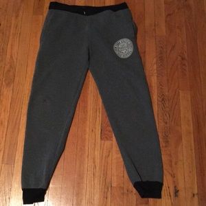 Grey sweatpants